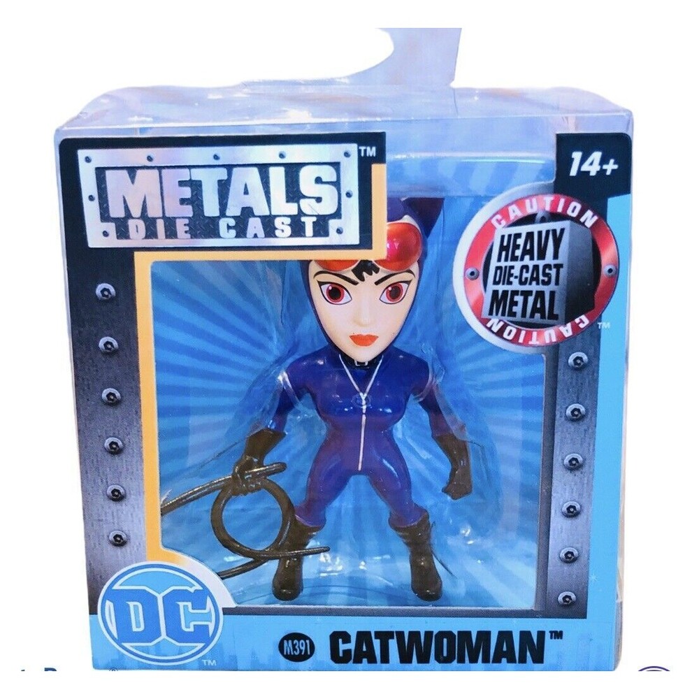 Catwoman Heavy Die Cast Metal 2” DC 2016 Comics Figure By Jada Toys ‎ NIB